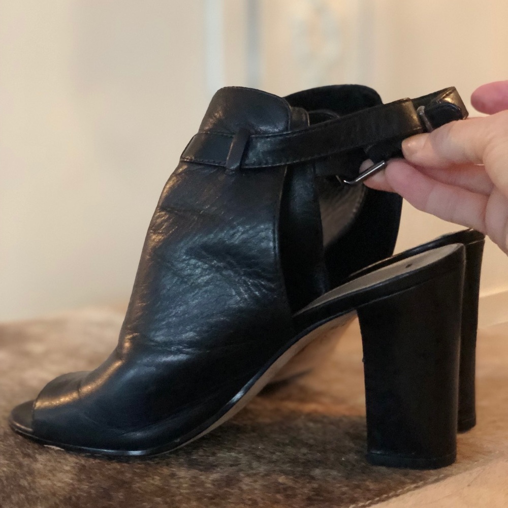 Via Spiga peep toe bootie